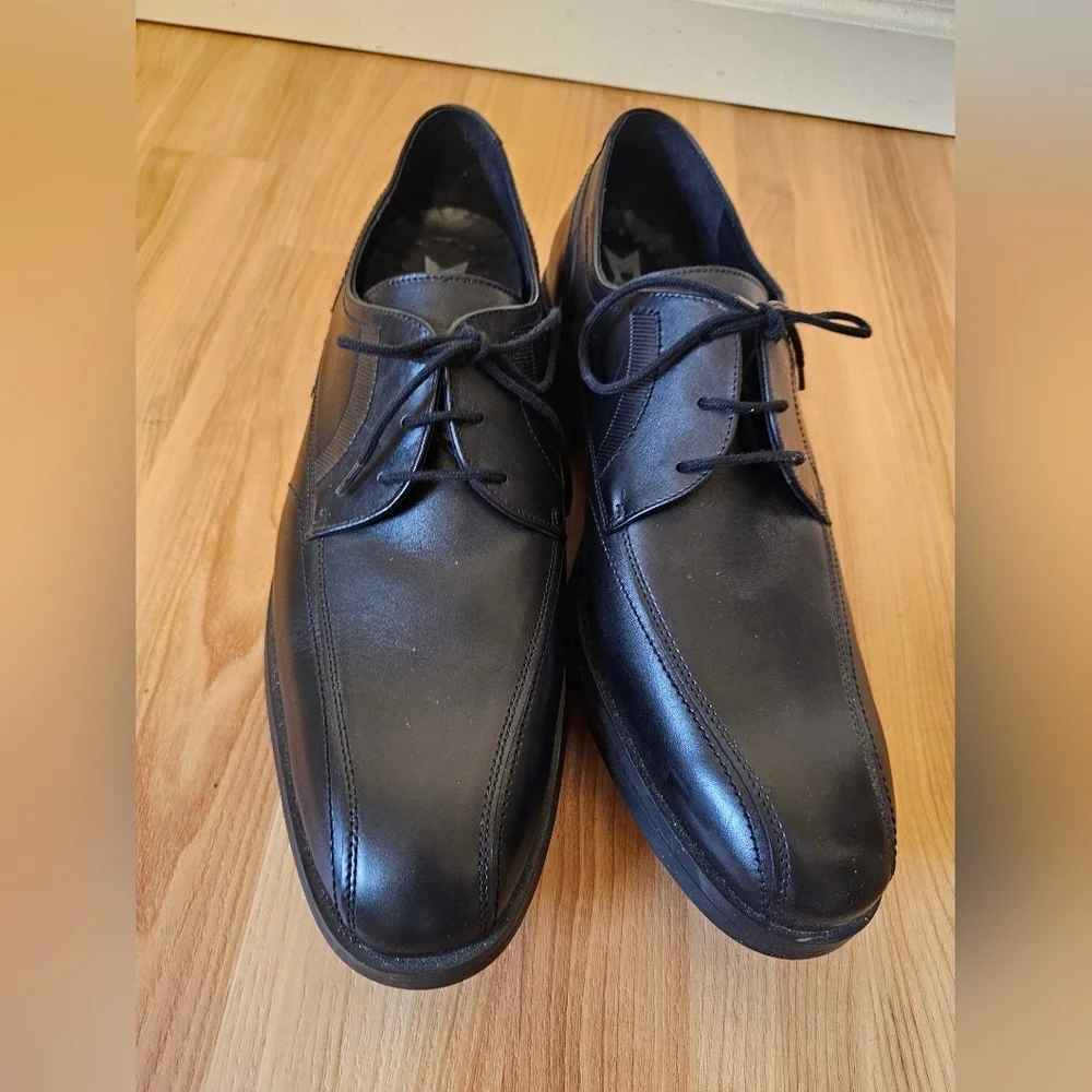 Memphisto Saverio Carnaby Soft-Air Technology Men's Black Dress Shoes Size 12.5
